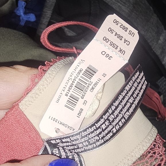 Victoria's Secret Bra Very Sexy 36D Push Up Multi Way New - Picture 3 of 5